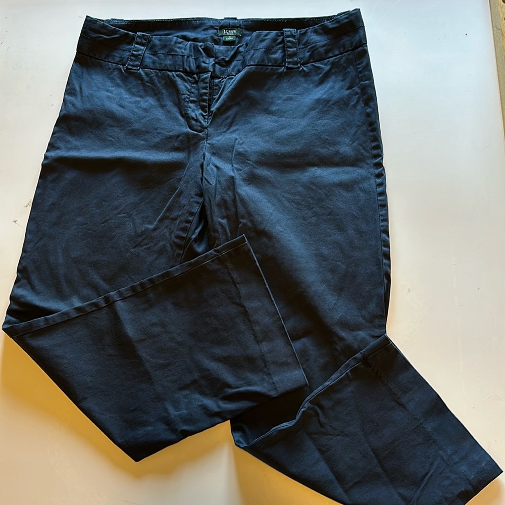 J. Crew Stretch City Fit Cropped Chino
